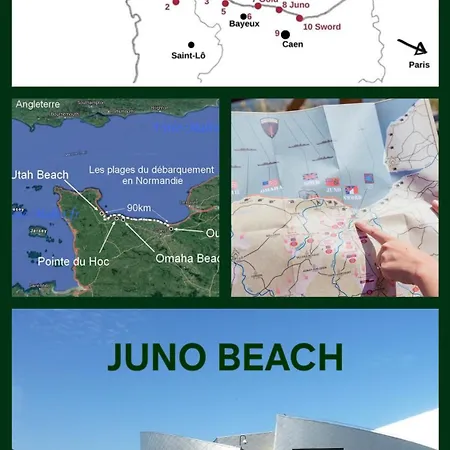 F2 A Courseulles-sur-mer- Centre Et Διαμέρισμα